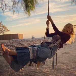 Vintage Gunne Sax Dress, Blue, Prairie Chic, XS/S